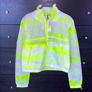 Guess neon citrus wind sports jacket